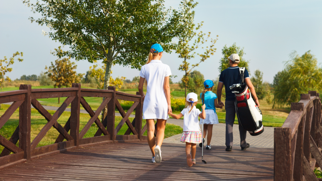 What is a country club: Family memberships