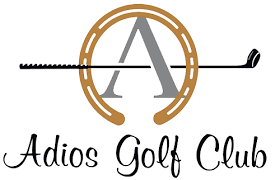 adios golf club logo