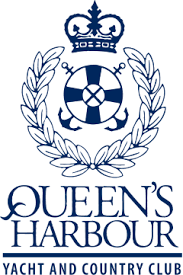 queen's harbour yacht and country club logo