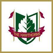 the hawthorns golf and country club logo