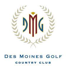 des moines golf and country club logo