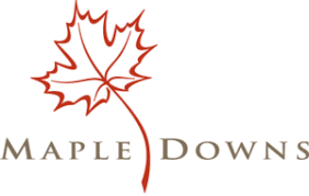 maple downs golf and country club logo