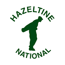 hazeltine national golf club logo