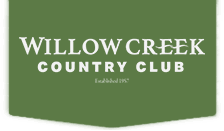 willow creek country club logo