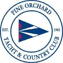 pine orchard yacht and country club logo