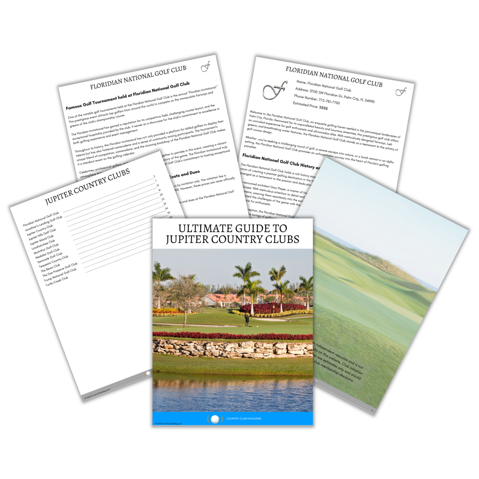 Jupiter Country Club Guide - Country Club Magazine