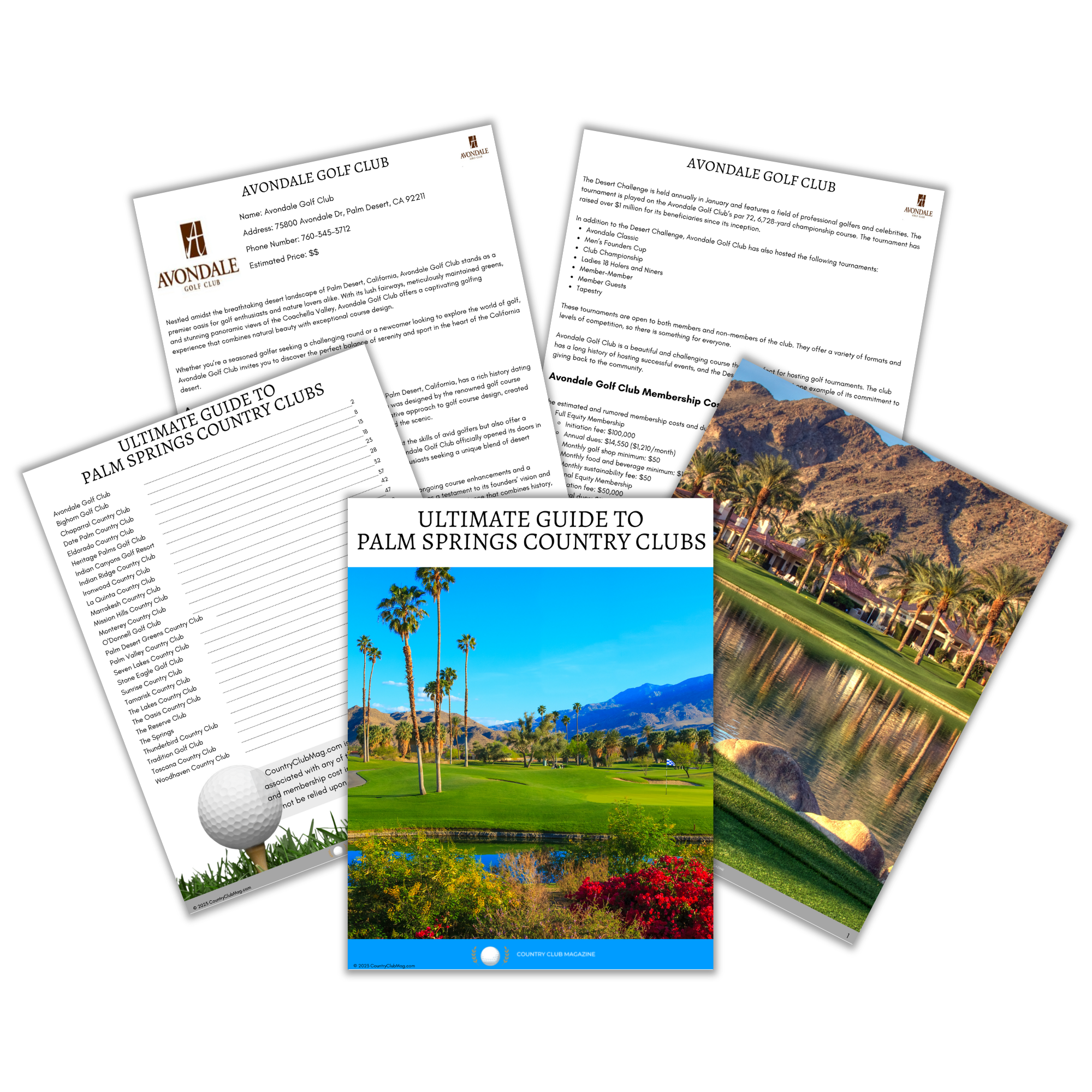 Palm Springs Country Club Guide