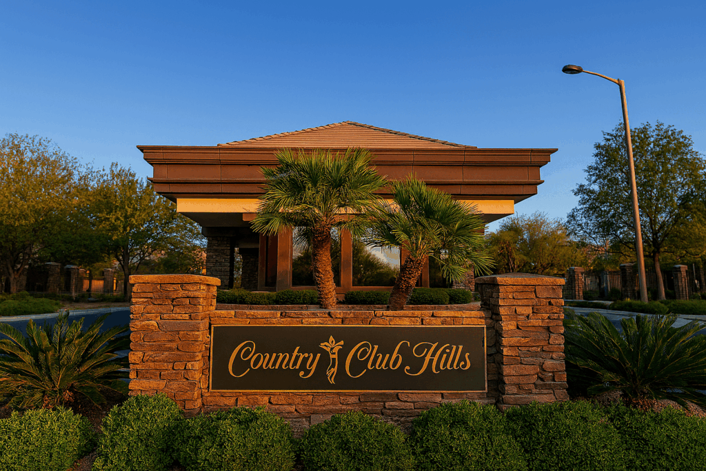 Image of Country Club Hills Gated Community